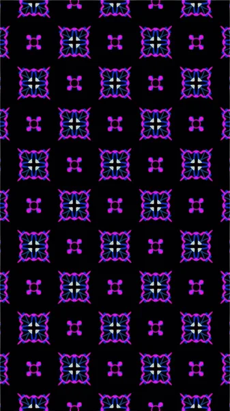 Reich Verzierte Geometrische Muster Und Abstrakte Farbige Hintergrund — Stockfoto