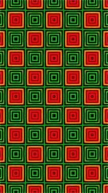 Süslü geometrik desen ve soyut çok renkli arka plan