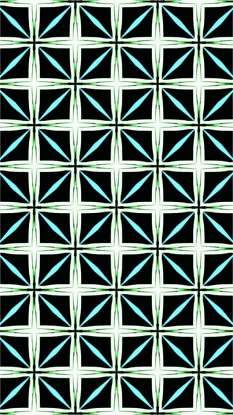 화려한 기하학적 패턴과 추상적인 빛깔의 — 스톡 사진