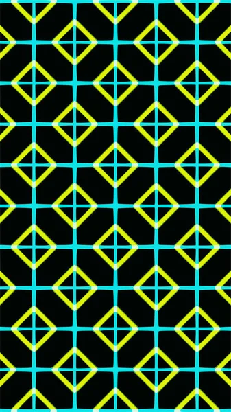 Süslü geometrik desen ve soyut renkli arka plan