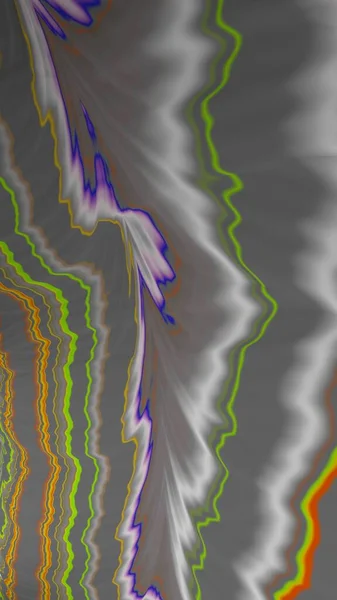 Καλλιτεχνικό Και Ευφάνταστο Ψηφιακά Σχεδιασμένο Αφηρημένο Fractal Φόντο — Φωτογραφία Αρχείου