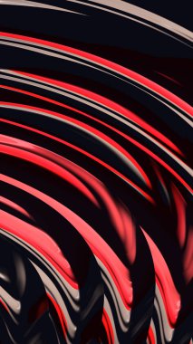 Sanatsal ve yaratıcı dijital olarak tasarlanmış soyut 3D fraktal arkaplan