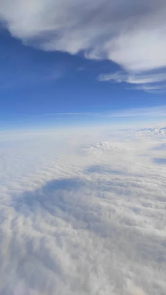 Weiße Wolken Himmel — Stockfoto