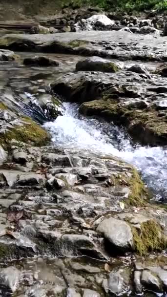 Водопад Лесу — стоковое видео
