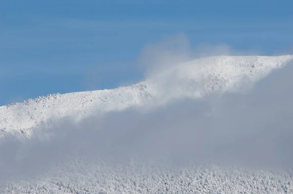 위 스카의 피레네 산맥에 있는 눈덮인 산들. — 스톡 사진