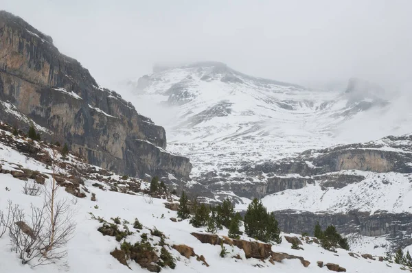 Κοιλάδα Ordesa στο Εθνικό Πάρκο Ordesa και Monte Perdido. — Φωτογραφία Αρχείου