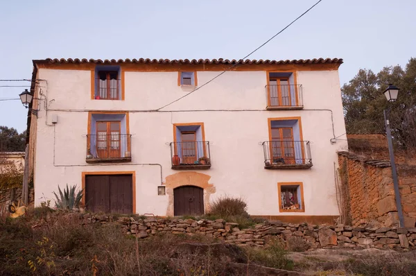 Antigua casa en el pueblo de Rodellar. —  Fotos de Stock