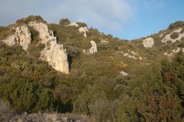 グアラの山と峡谷の自然公園の風景. — ストック写真