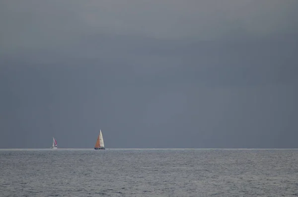 Corsa transatlantica dall'isola di Gran Canaria. — Foto Stock