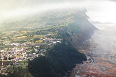 Yanardağ Mt.Bromo (Gunung Bromo) Doğu Java, Endonezya gündoğumu