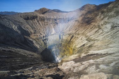 Yanardağ Mt.Bromo (Gunung Bromo) Doğu Java, Endonezya gündoğumu
