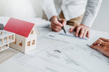 Mimar için grafik planlama ve toplantı çizim Takım Mühendisi