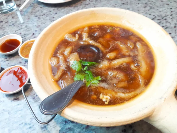 Fish maw soup ,Chinese-styled Food.