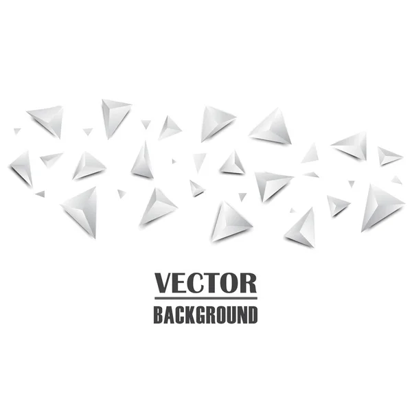 Абстрактный Фон Треугольника Векторная Иллюстрация — стоковый вектор