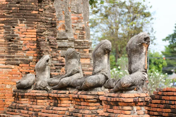 Templo Wat Chaiwatthanaram Parque Histórico Ayutthaya Tailandia —  Fotos de Stock