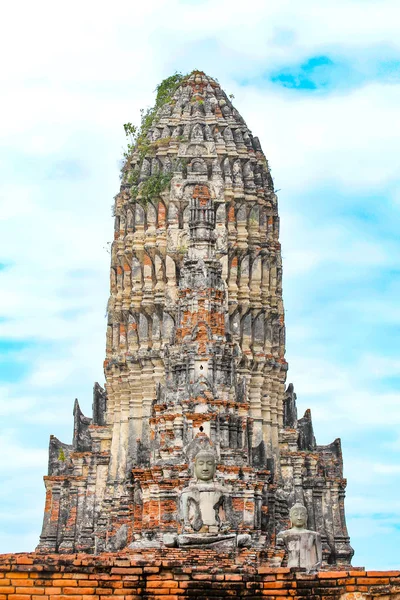 Храм Ват Чайваттханарам Историческом Парке Аюттхая Таиланд — стоковое фото