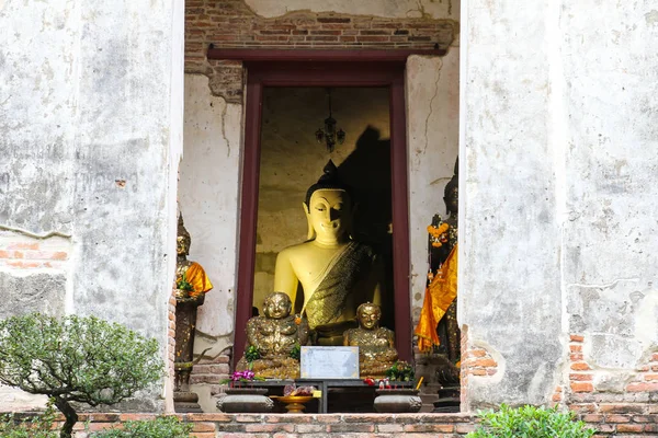 Wat Mae Nang Pleum Starý Chrám Ayutthaya Thajsko — Stock fotografie