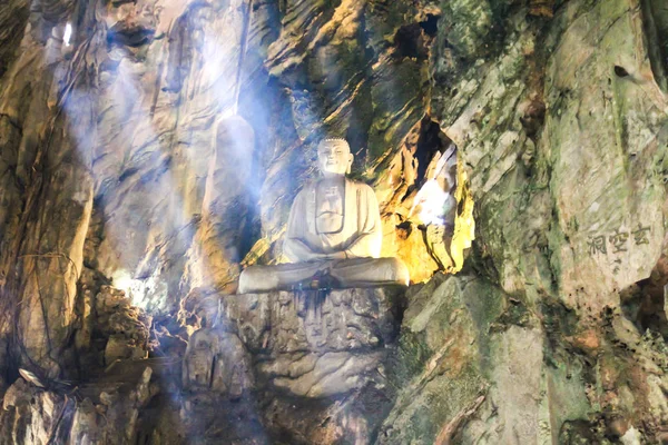 Estátua Buda Mármore Montanhas Nang Vietnã — Fotografia de Stock