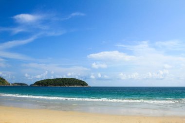 Phuket Nai Harn Beach görünümü ,Tayland.