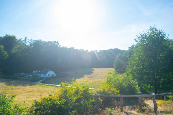 El sol brilla en el paisaje holandés —  Fotos de Stock