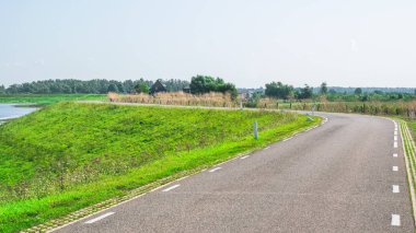 Bend Dyke Hollandalı polder manzara