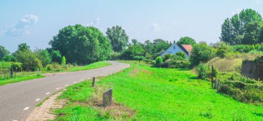 Tipik Hollanda manzara Dyke