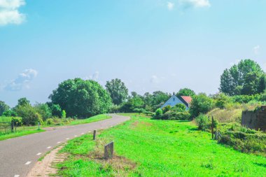 Tipik Hollanda manzara Dyke