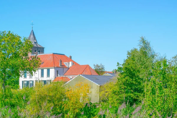 Templom holland faluban Ooij — Stock Fotó