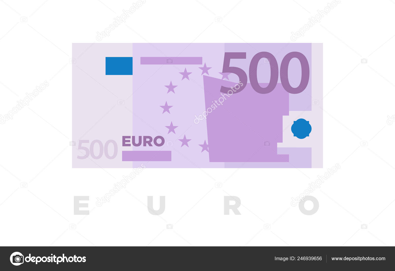 10 euro dinero billete dibujos animados vector ilustración objeto aislado