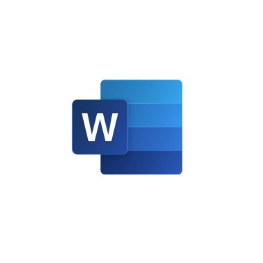 Popüler program ofis microsoft yeni Word simgesi