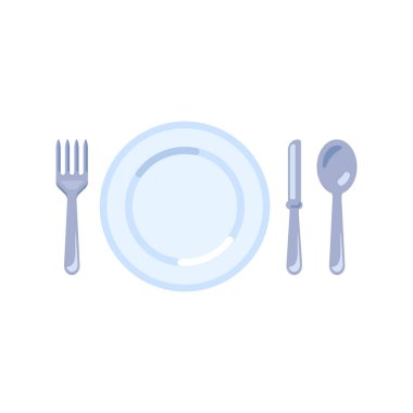 Çatal, çatal, bıçak, kaşık.