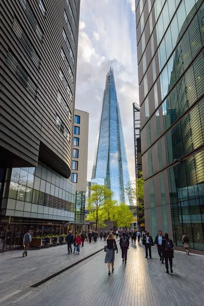 London April 2018 Modern Architecture More London Place Shard Background — Stock Photo, Image