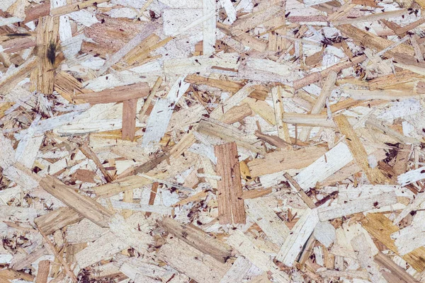 Textura Madera Fondo Aserrín Prensado Los Tableros Osb Están Hechos — Foto de Stock