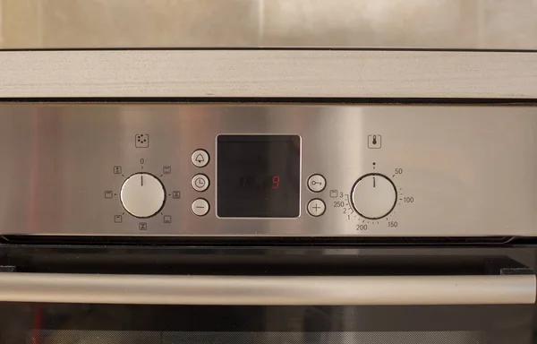 Manopole di temperatura del forno — Foto Stock