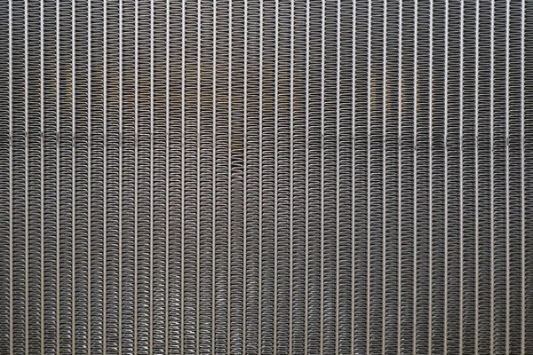 Vue Rapprochée Texture Fond Radiateur Refroidissement Moteur — Photo