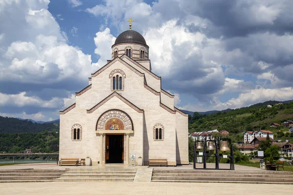 Pravoslavný Kostel Svatého Lazara Andrichgrad Visegrád Bosna Herzegovin — Stock fotografie