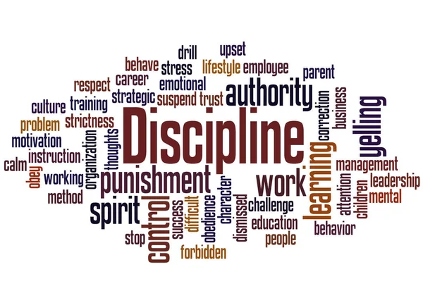 Discipline word cloud concept 2 — Stock Photo, Image