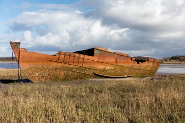 Wyre Lancashire nehrindeki enkazlardan biri.