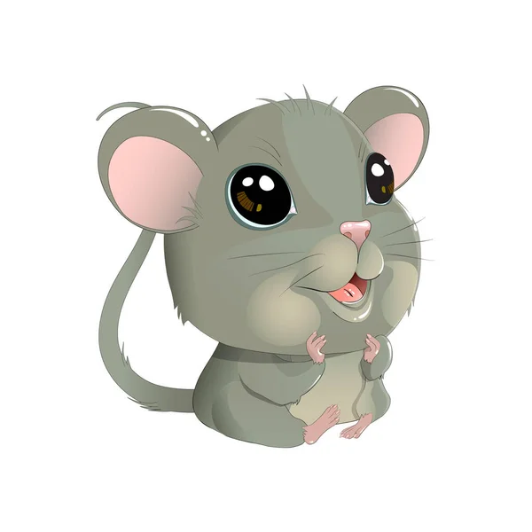 可爱的矢量鼠标 — 图库矢量图片