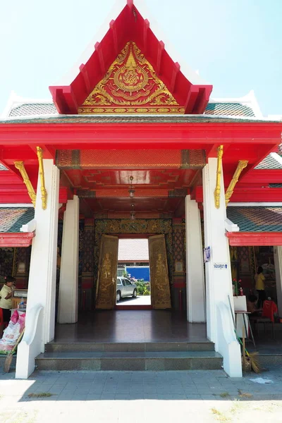 Marzo 2019 Viejo Templo Templo Wat Lai Suphan Buri Tailandia —  Fotos de Stock