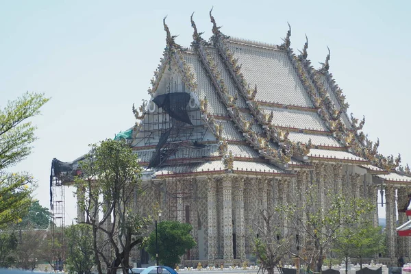 Březen 2019 Starém Chrámu Wat Lai Temple Suphan Buri Thajsko — Stock fotografie