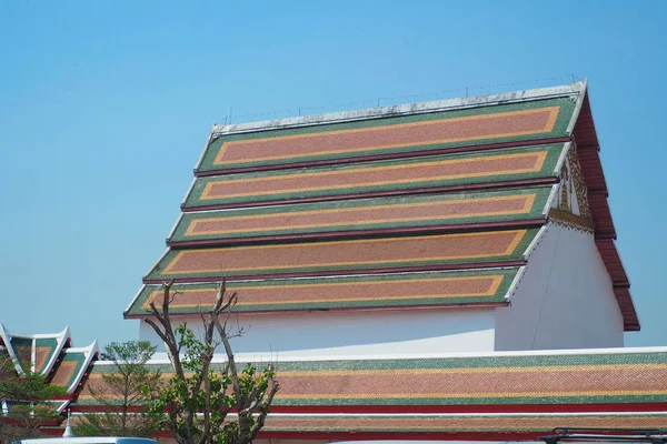 Marzo 2019 Viejo Templo Templo Wat Lai Suphan Buri Tailandia — Foto de Stock