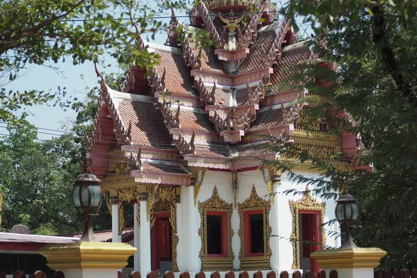 Março 2019 Old Temple Wat Lai Temple Suphan Buri Tailândia — Fotografia de Stock