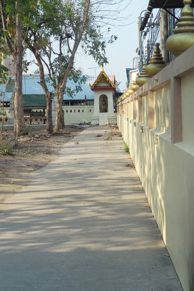 Březen 2019 Starém Chrámu Phra Loob Temple Suphan Buri Thajsko — Stock fotografie