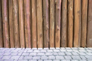 ahşap direk duvar dokusu, kaş ahşap desen arka plan