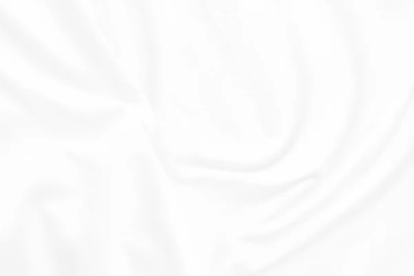 Тло Білої Тканини Абстрактне Тканина Зморщена Перевантажена Хвилею Матеріал Використовується — стокове фото