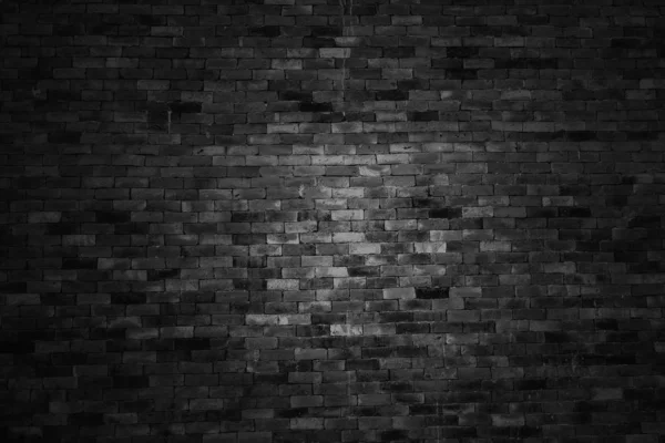 Кирпичная Стена Текстура Фон Темный Тон — стоковое фото