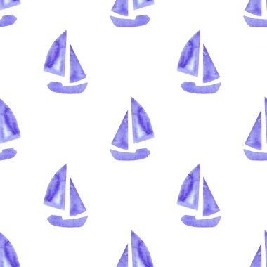 suluboya gemi silueti dikişsiz desen mavi deniz okyanusu.