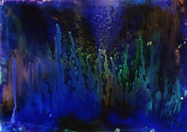 Soyut suluboya akrilik alkol inc arka plan dokusu