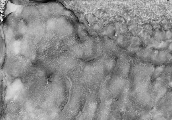 Alkol mürekbesi, akrilik siyah beyaz soyut arka plan